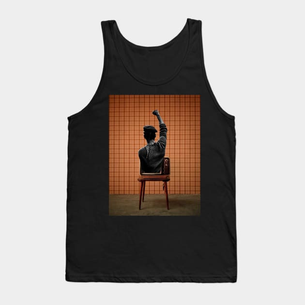 Getting out of the system Tank Top by Puga